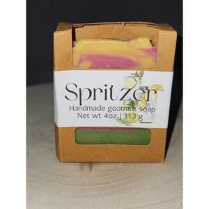 Spritzer-Goat Milk Soap Moisturizing Homemade /‎ Handmade 4oz/113 g Bar